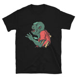 Halloween Trendy Zombie Horror Scary Graphic Design Halloween T-Shirt