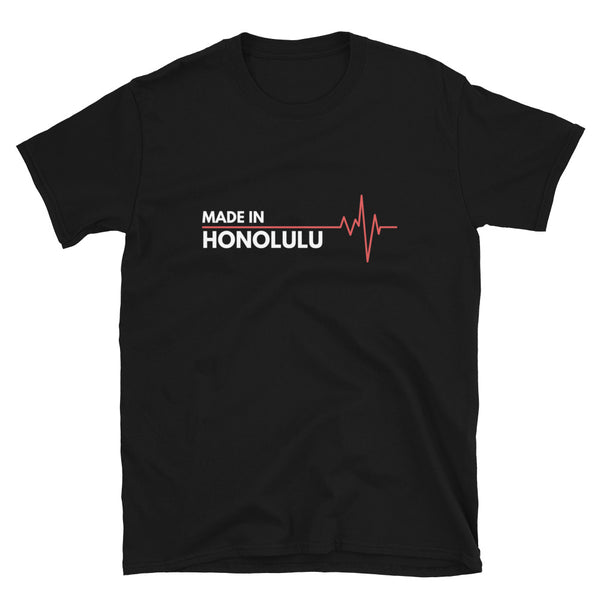 Made In Honolulu Hawaii Place Of Birth Classic Fit T-Shirt