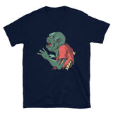 Zombie Horror Scary Graphic Design Halloween T-Shirt
