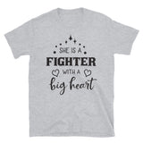 She is a Fighter With A Big Heart T-Shirt